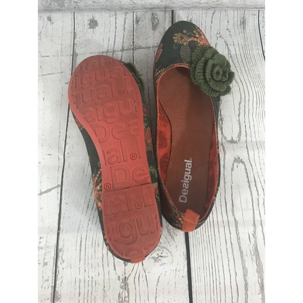 Desigual Prat Flat with Flower 7/37 - Picture 6 of 6